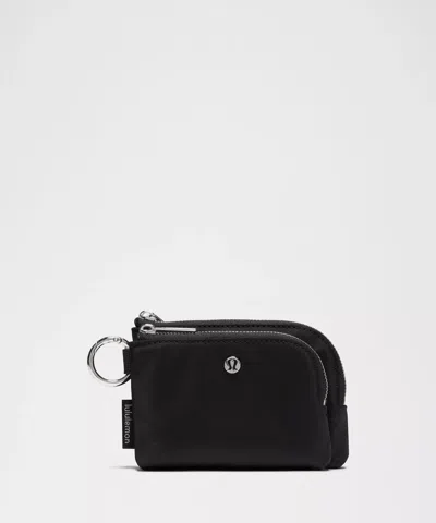 Lululemon Double Zip Clippable Card Pouch