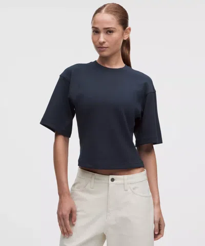 Lululemon Double-knit Relaxed Short-sleeve Shirt