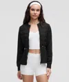 Lululemon Down-filled Cinch-waist Jacket In Black