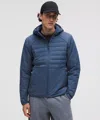 Lululemon Down For It All Hoodie In Blue