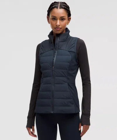 Lululemon Down For It All Vest In Blue