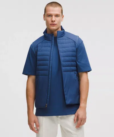 Lululemon Down For It All Vest In Blue