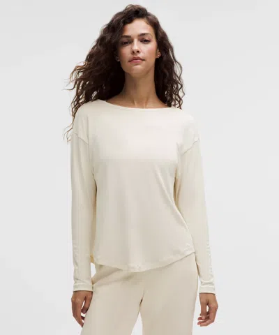 Lululemon Drapey Softstreme Boatneck Long-sleeve Shirt
