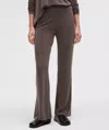 Lululemon Drapey Softstreme Flared Pant In Brown