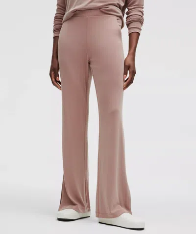Lululemon Drapey Softstreme Flared Pant In Pink