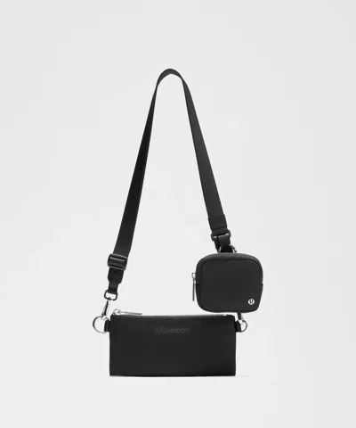 Lululemon Dual-pouch Sling In Black