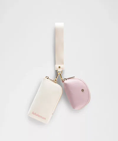 Lululemon Dual Pouch Wristlet Wallet In Multi
