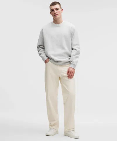 Lululemon Easyfive Loose-straight Pant 34l In Neutral