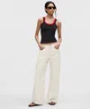 Lululemon Easyfive Low-rise Classic Wide-leg Pant In Nude