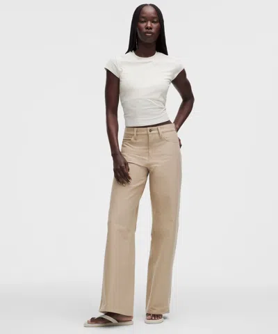 Lululemon Easyfive Low-rise Classic Wide-leg Pant