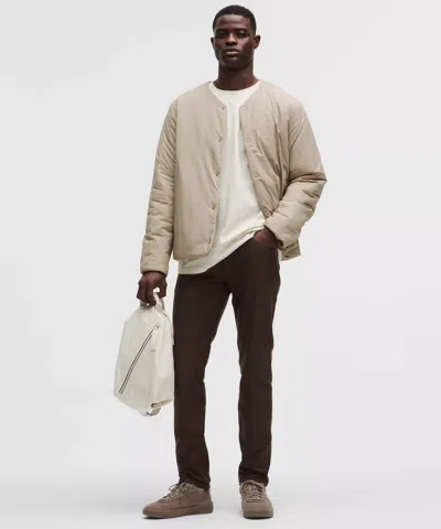 Lululemon Easyfive Slim-straight Pant 30l In Brown