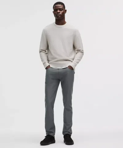 Lululemon Easyfive Slim-straight Pant 30l In Gray