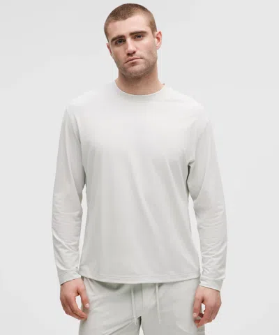 Lululemon Easyset Training Long-sleeve Shirt In White