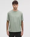 Lululemon Easyset Training Short-sleeve Shirt Wash In Green