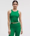 Lululemon Ebb To Street Cropped Racerback Tank Top
