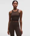 Lululemon Ebb To Street Cropped Racerback Tank Top