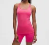Lululemon Ebb To Street Cropped Racerback Tank Top In Raspberry Coulis In Multi