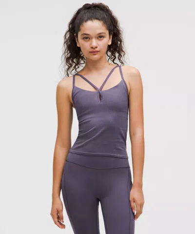 Lululemon Ebb To Street Strappy Tank Top Light Support, B/c Cup