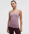 Lululemon Ebb To Street Tank Top Light Support, B/c Cup In Purple