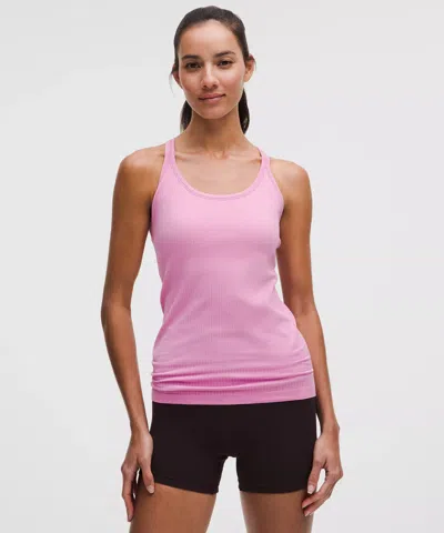 Lululemon Ebb To Street Tank Top In Pink