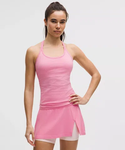 Lululemon Ebb To Street Tank Top In Pink