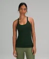Lululemon Ebb To Street Tank Top In Rainforest Green