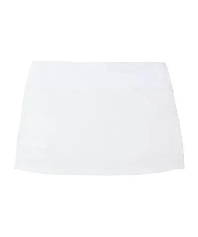 Lululemon Pace Rival Swift Mini Skirt In White