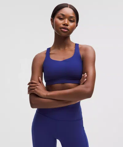 Lululemon Energy Bra In Blue