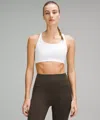 Lululemon Energy Bra Medium Support, B–d Cups In White