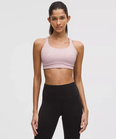 Lululemon Energy Bra Medium Support, B-d Cups Evolve In Pink