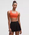 Lululemon Energy Bra Medium Support, B-d Cups In Orange