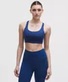 Lululemon Energy Bra Medium Support, B-d Cups In Blue