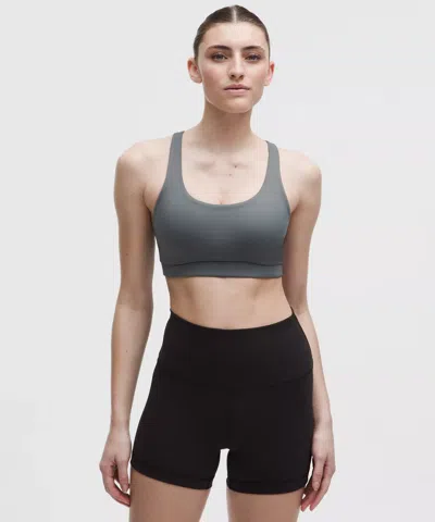 Lululemon Energy Bra Medium Support, B-d Cups In Gray