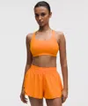 Lululemon Energy Bra Medium Support, B-d Cups In Yellow