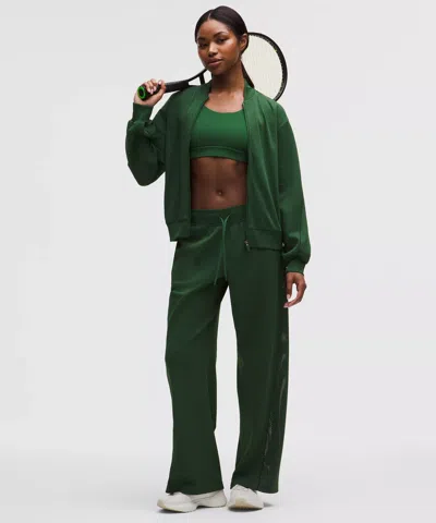 Lululemon Engineered Knit Mesh Tennis Track Pant In Green