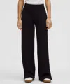 Lululemon Stretch Knit Straight-leg Pull-on Pants In Black