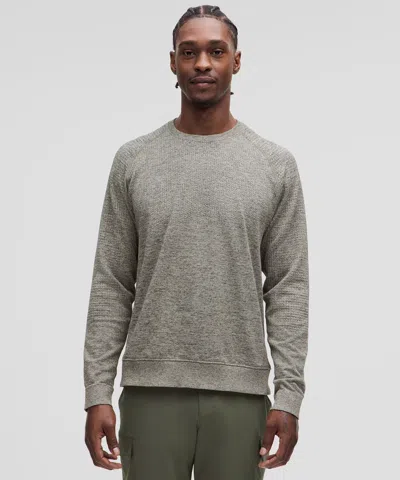 Lululemon Engineered Warmth Long-sleeve Crew In Gray