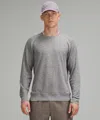 Lululemon Engineered Warmth Long-sleeve Crew In Gray