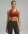 Lululemon Enlite Weave-back Bra In Brown
