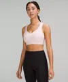 Lululemon Enlite Weave-back Bra High Support, A–ddd(e) Cups In Pink