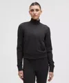 Lululemon Everlux Classic-fit Track Jacket In Black
