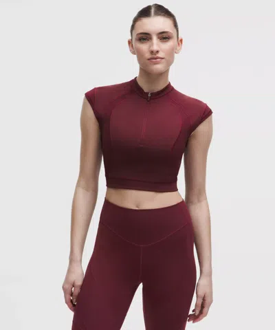 Lululemon Everlux Panelled Short-sleeve Shirt