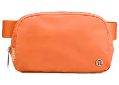Pre-owned Lululemon Everywhere Belt Bag Crossbody Bag In Orange Frappe