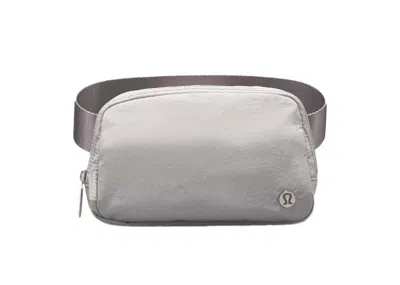 Pre-owned Lululemon Everywhere Belt Bag Crossbody Bag In Silver Drop