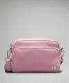 Lululemon Everywhere Crossbody Bag 2l Metal Hardware In Pink