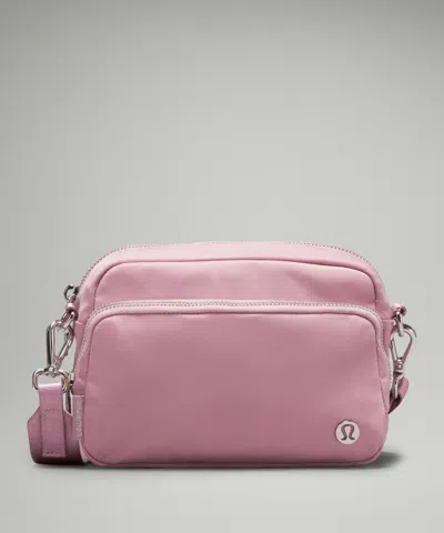 Lululemon Everywhere Crossbody Bag 2l Metal Hardware
