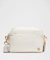 Lululemon Everywhere Crossbody Bag 2l Metal Hardware In Neutral
