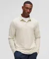 Lululemon Evolution Long-sleeve Polo Shirt In White