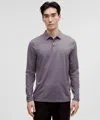 Lululemon Evolution Long-sleeve Polo Shirt In Purple