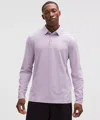 Lululemon Evolution Long-sleeve Polo Shirt In Purple